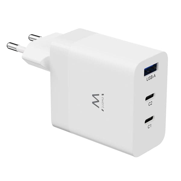 Ewent Carregador USB-C Fast Charger 65W Branco