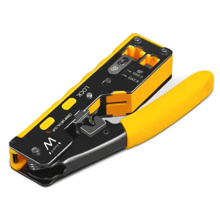Alicate de Cravar Ewent CAT.5e/CAT.6/CAT.6A/CAT.7 e RJ11/12
