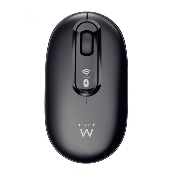 Rato Óptico Ewent EW3241 Dual-Connect Wireless/Bluetooth 1200DPI Preto