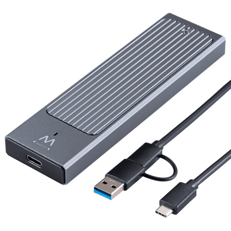 Ewent Caixa Externa M.2 EW7022 USB-C 3.2 Gen2NVMe Cinza
