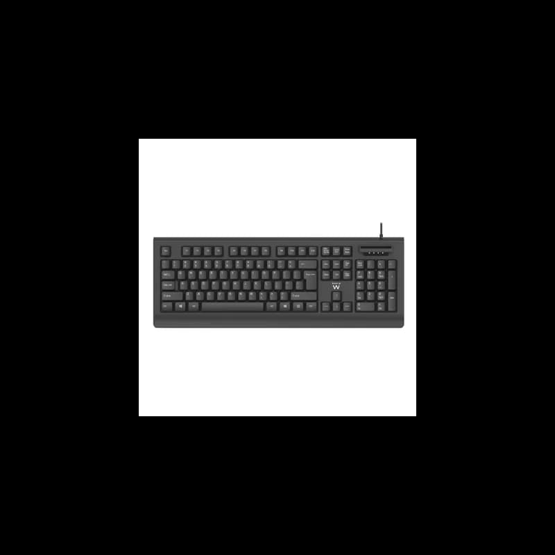 Ewent Teclado EW3286 con lector dni