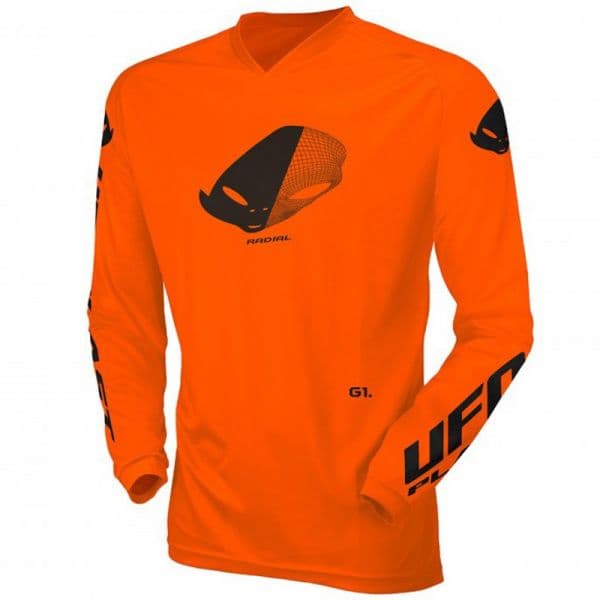 Ufo Camisola Radial Junior Orange / Black 3XS