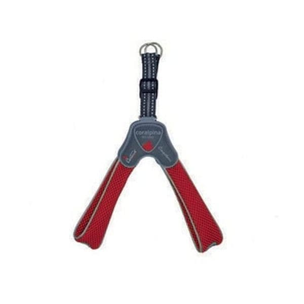 Coralpina Peitoral Cinquetorri Softy Line Vermelho 40-50 cm