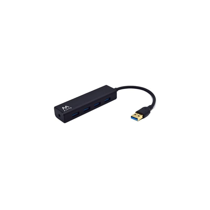 Hub USB Ewent 4 Portas USB 3.1 Gen 1 Com Alimentação