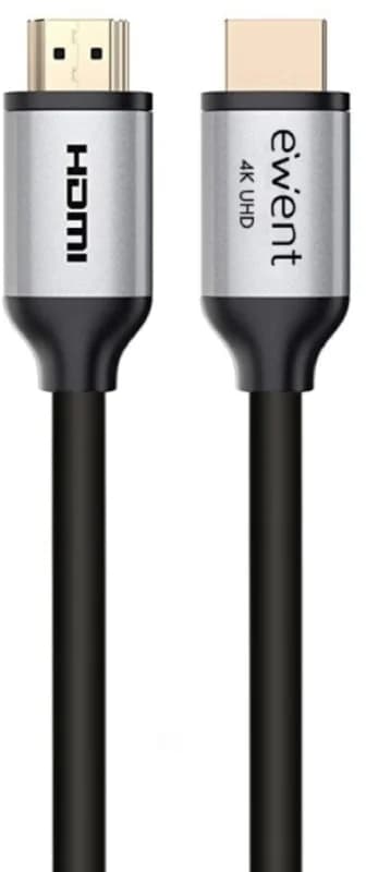Cabo HDMI Premium Ewent HDMI 2.0 Macho/Macho c/Ethernet 4K@60Hz 5 M Preto