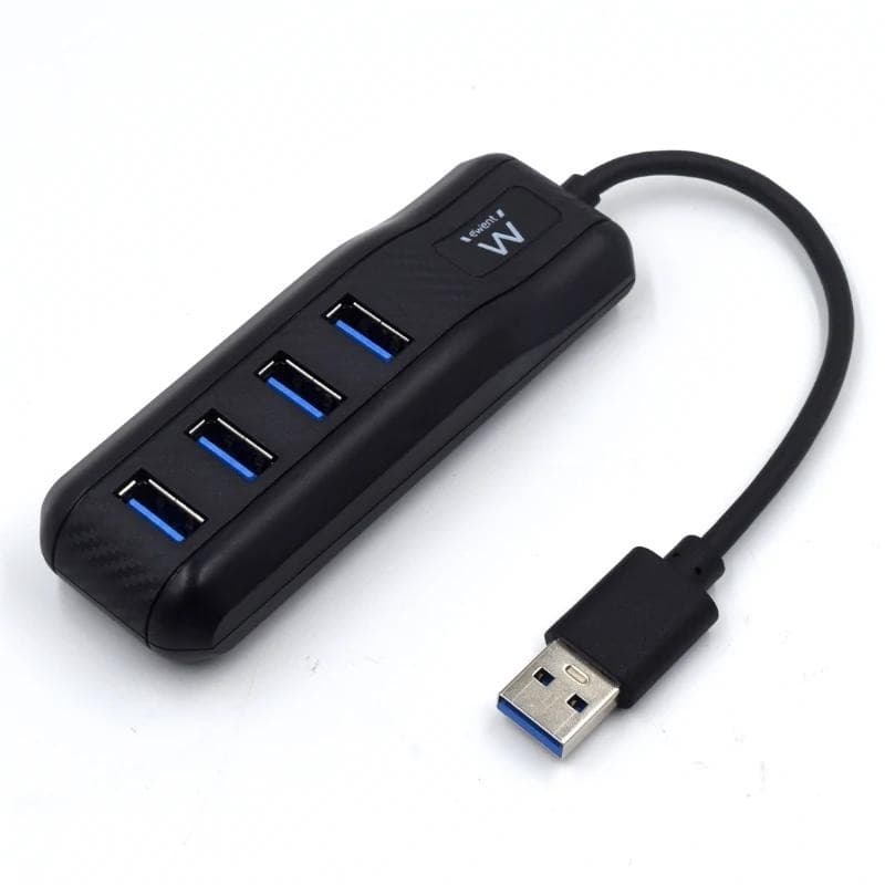 Hub USB Ewent 4 Portas USB 3.1 Gen 1