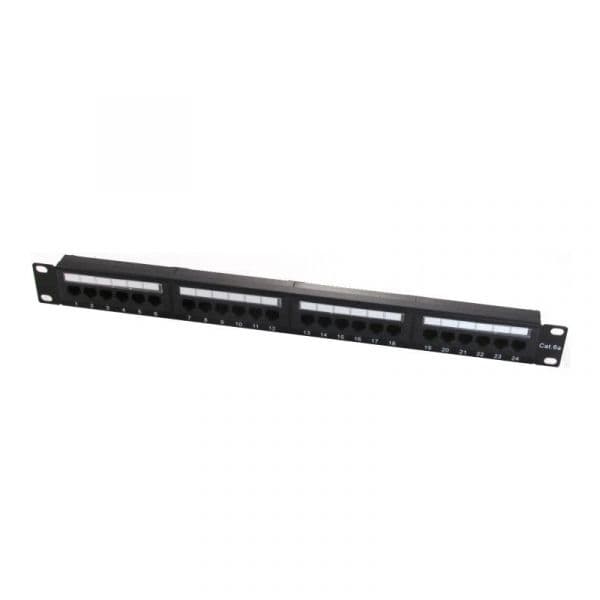 WP Rack & Cabling Patch Panel 19" Cat.6a UTP 24 Portos RJ45 1U WPC-PAN-6AU-24