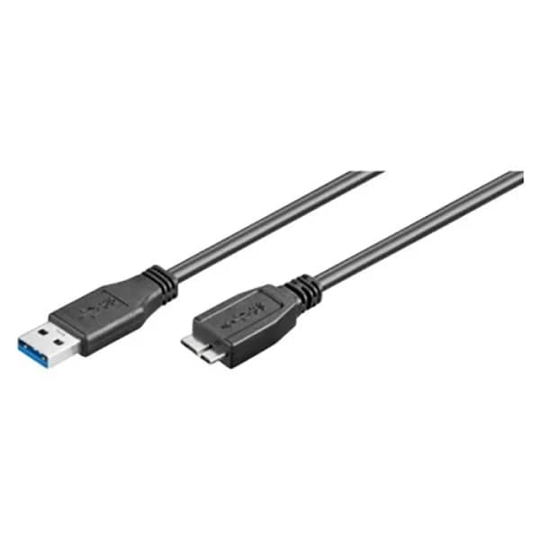 Cabo USB 3.0 Ewent Tipo A Macho > Micro B Macho 1.8 M
