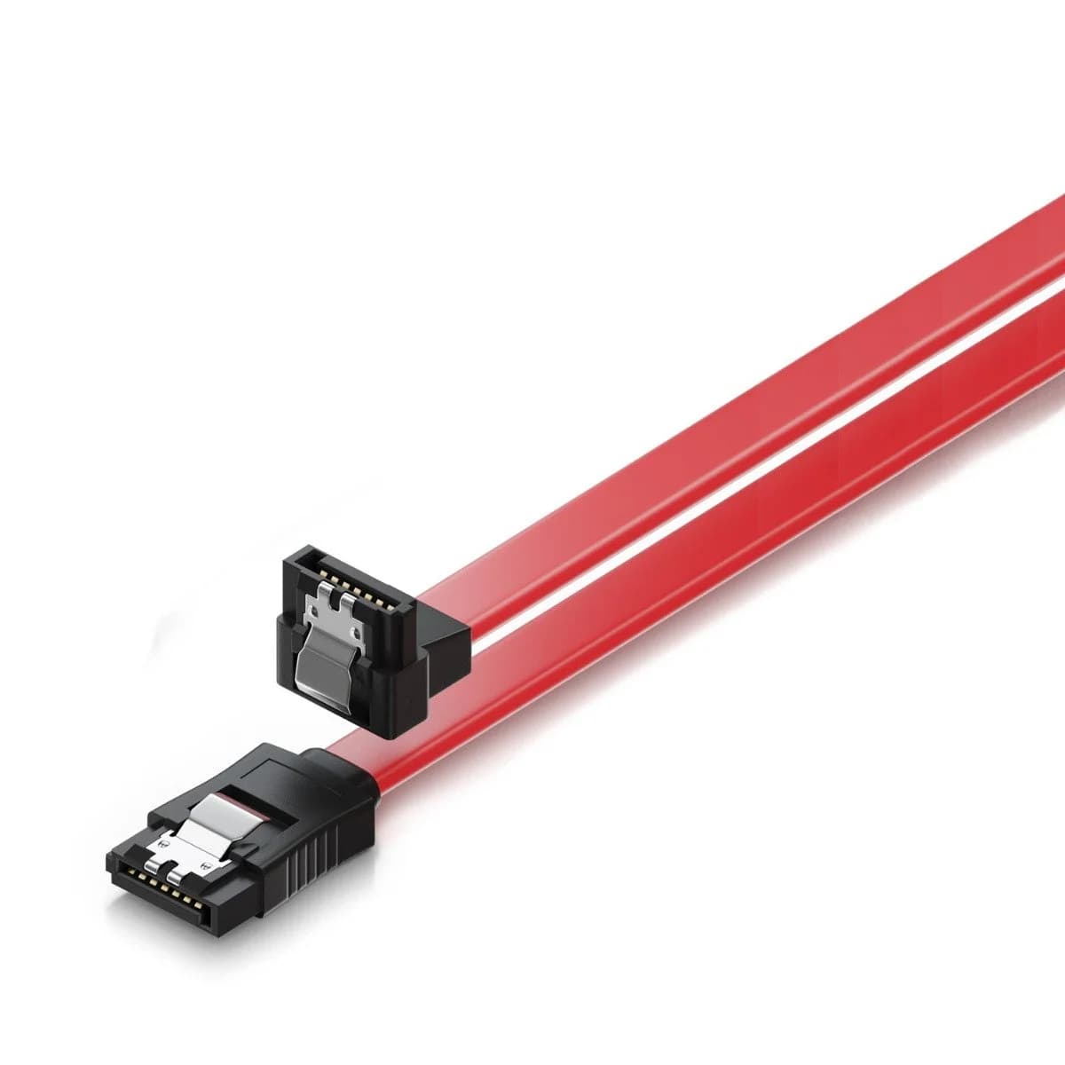 Cabo SATA Ewent 6Gbits SATA L-Type > L-Type 90º C/Clipe 30 CM