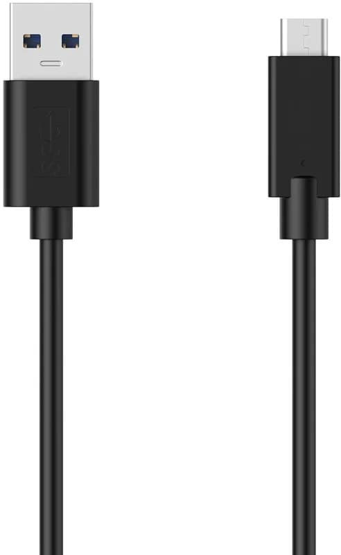Ewent EW-100117-010-N-P 1m usb B usb C Macho Macho Preto Cabo usb - EW-100117-010-N-P