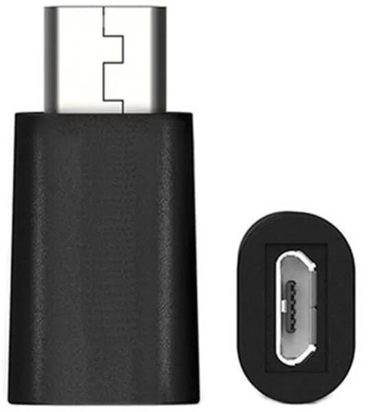 EWENT ADAPTER USB-C PARA MICRO USB 2.0 - PRETO