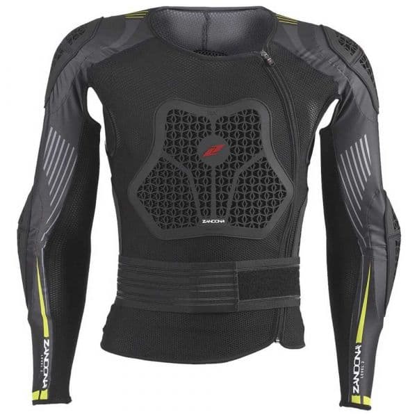 Zandona Protecção Corporal Netcube Jacket X7 Black / Yellow Fluo XL