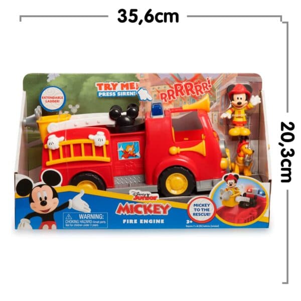 Mickey Camião de Bombeiros 3+