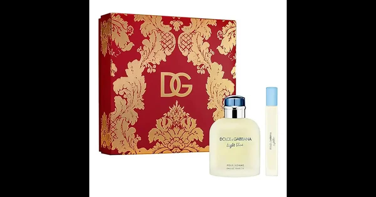 Coffret Dolce & Gabbana Light Blue Man Eau de Toilette 125ml + Eau de Toilette 10ml