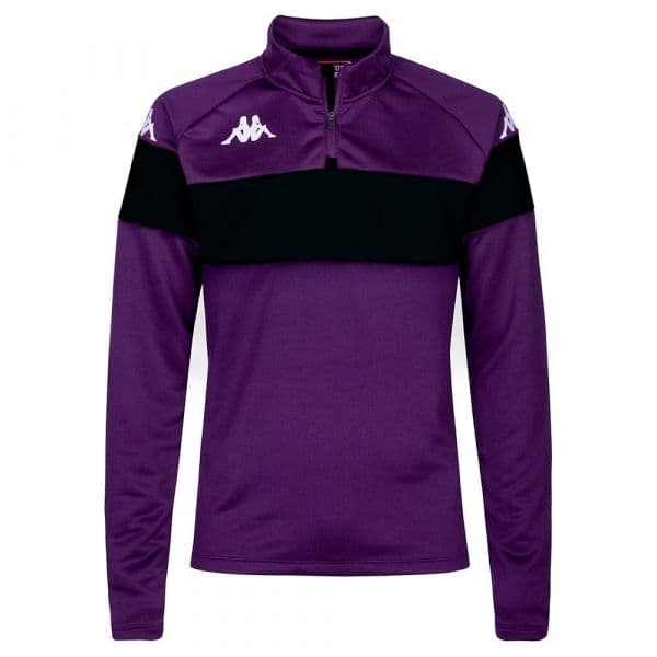Kappa Dovare Half Zip Sweatshirt Roxo M Homem
