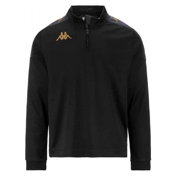 Kappa Gassolo Half Zip Sweatshirt Preto XL Homem