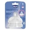 CHICCO Tetina Natural Feeling 6M+ Fluxo Rápido 2un