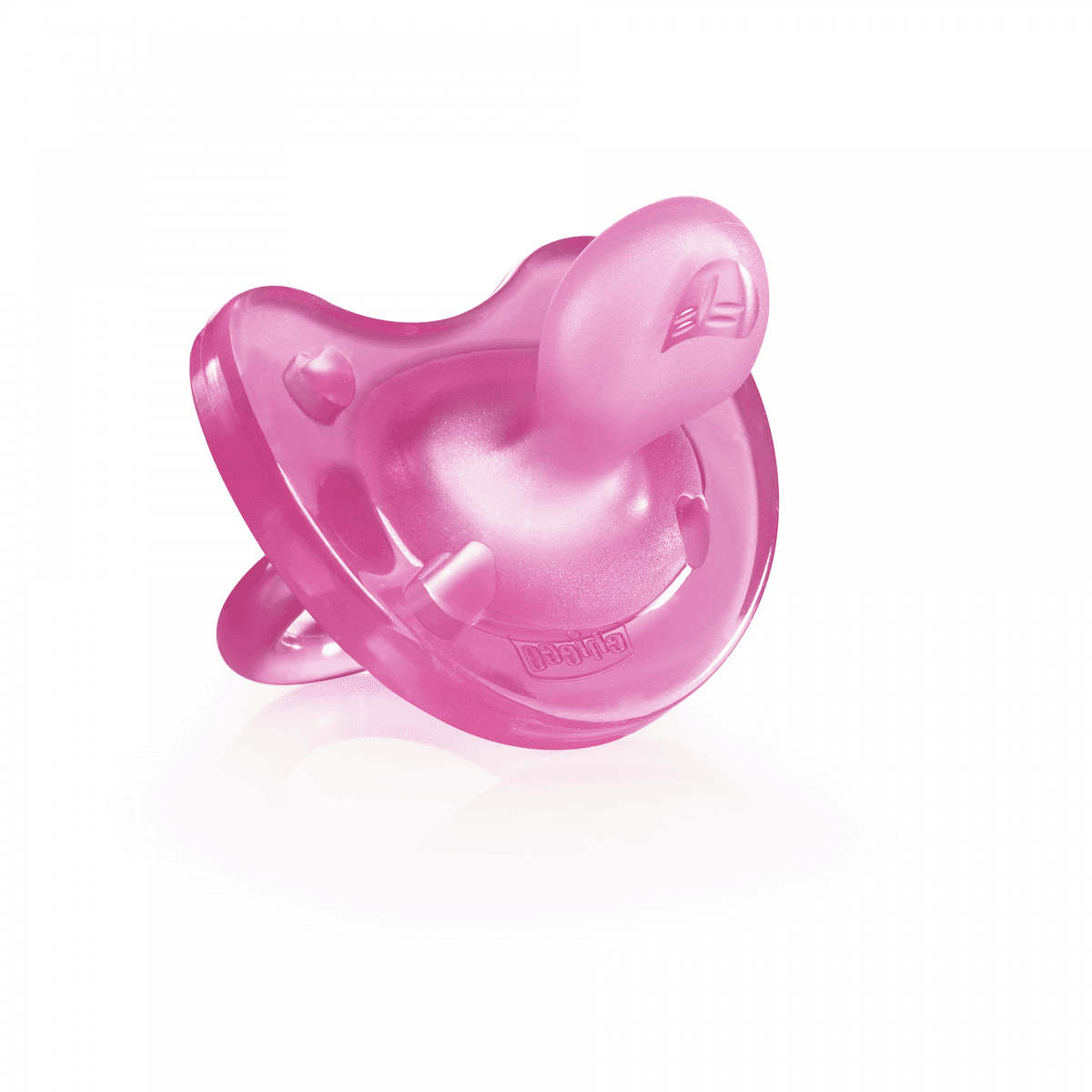Chicco Chupeta Silicone Physio Soft 6-16M Rosa