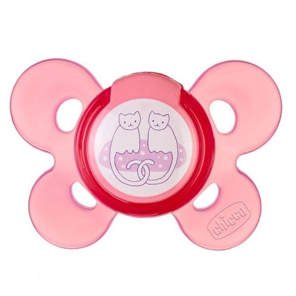 Chicco Chupetas Physio Comfort Rosa Latex 6-12m