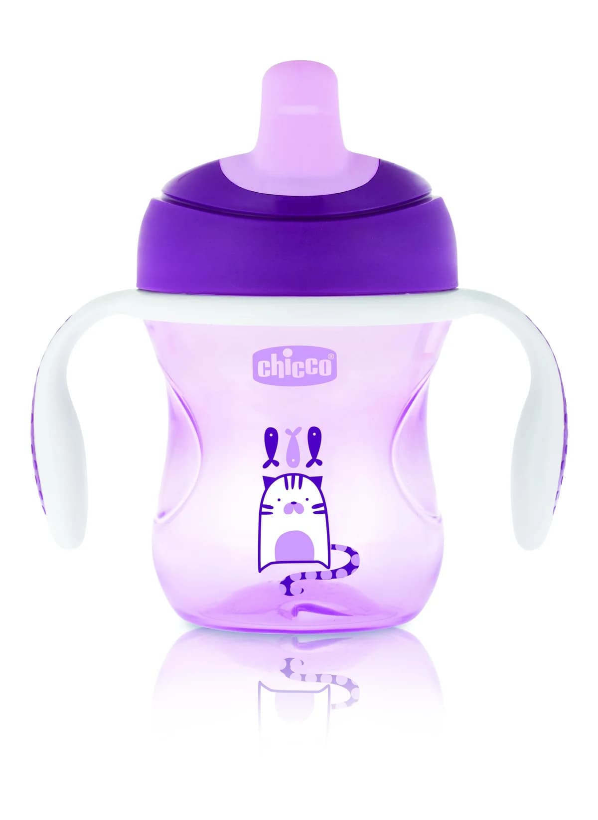 Chicco Copo de Aprendizagem Rosa/Roxo 6m+