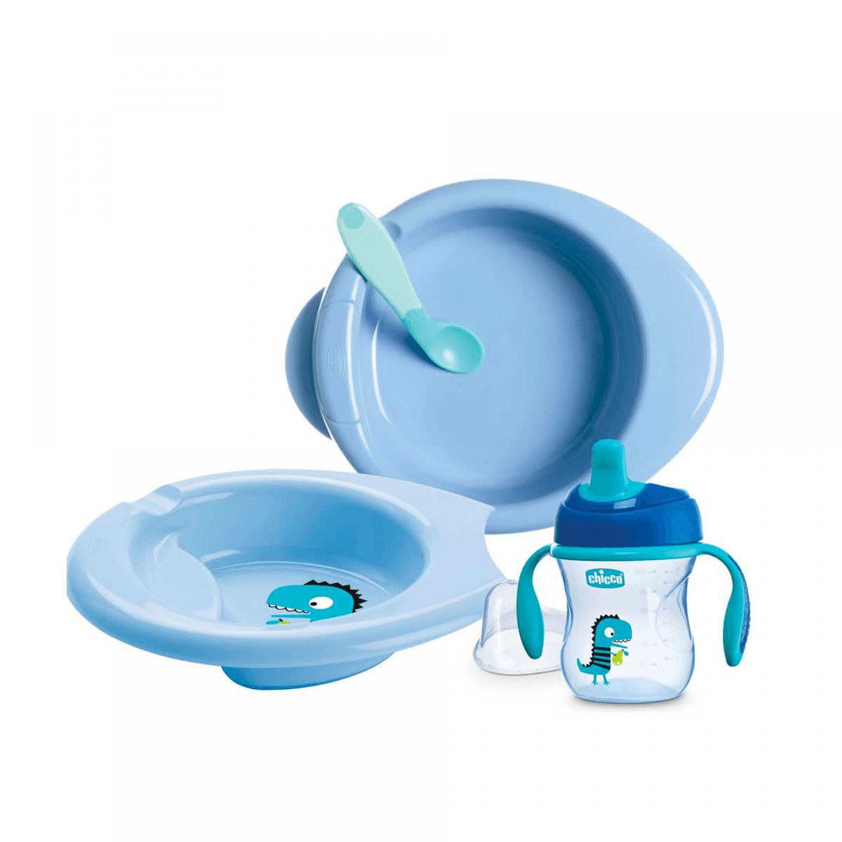 Chicco Conjunto de Papa Let's Get Started Set 6m+ Blue