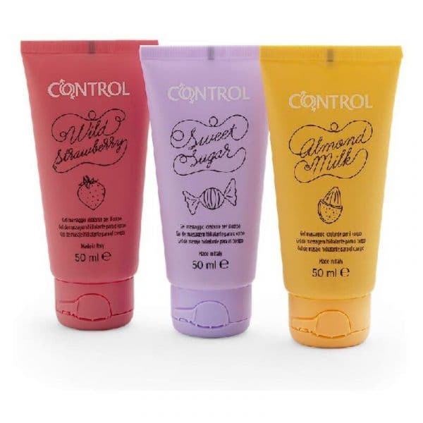 Control Sweetpleasure Kit Gel Massagem 3x50ml + Bolsa