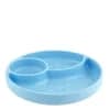 Chicco Take Eat Easy Prato Silicone Divisórias Azul 12m+