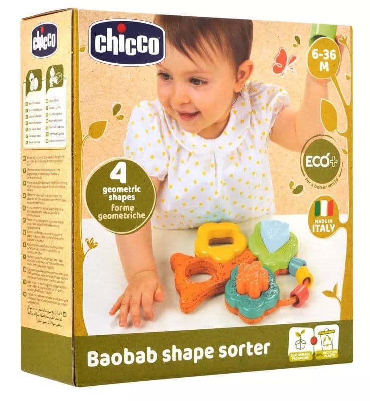 Chicco árvore Classificador de formas de baobá ECO +