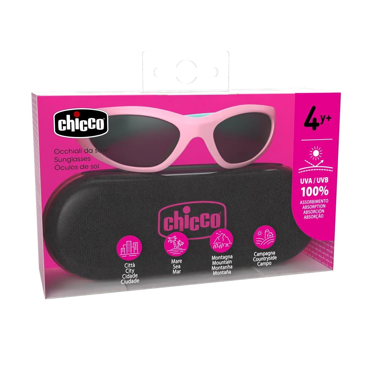 Chicco Óculos Sol com Caixa - Menina 4A+