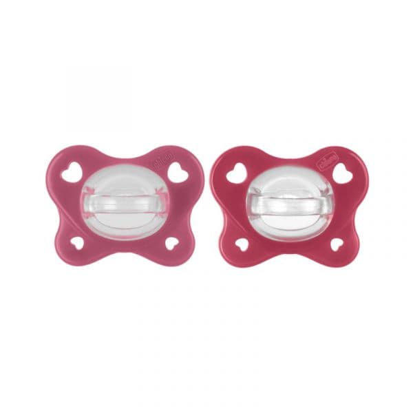 Chicco Pacifier Physioforma Dual Soft Magenta/Pink 16-36M 2 Unidades