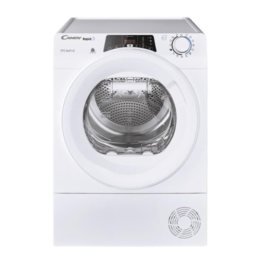 Secador de Roupa Candy ROE H8A2TE S | 8 Kg, A++, Bomba de calor