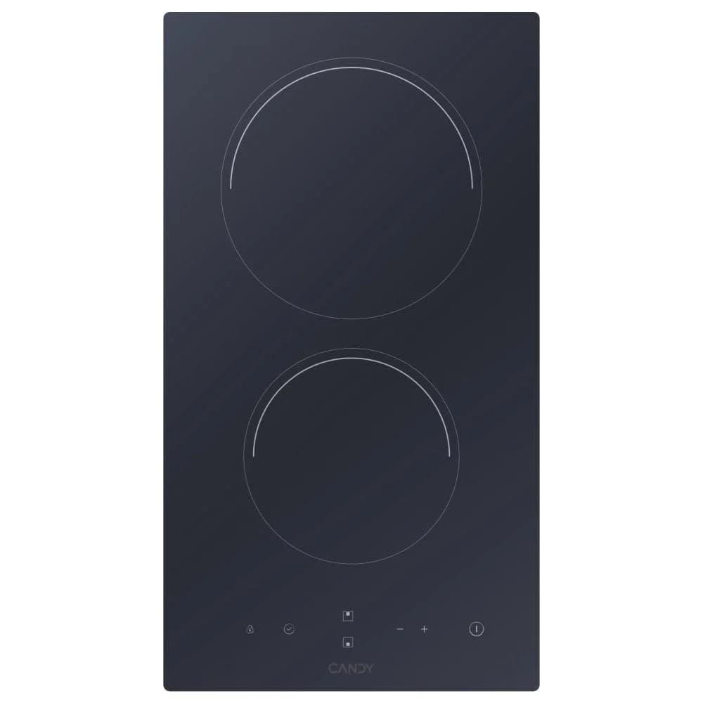 Placa Vitrocerâmica Candy Timeless CDH30 | 28,8cm, 2 zonas, 3000W