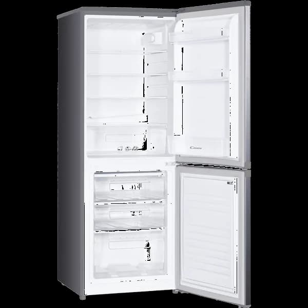 Frigorífico Combinado Candy CHCS514EX | 207L, Classe E, Inox