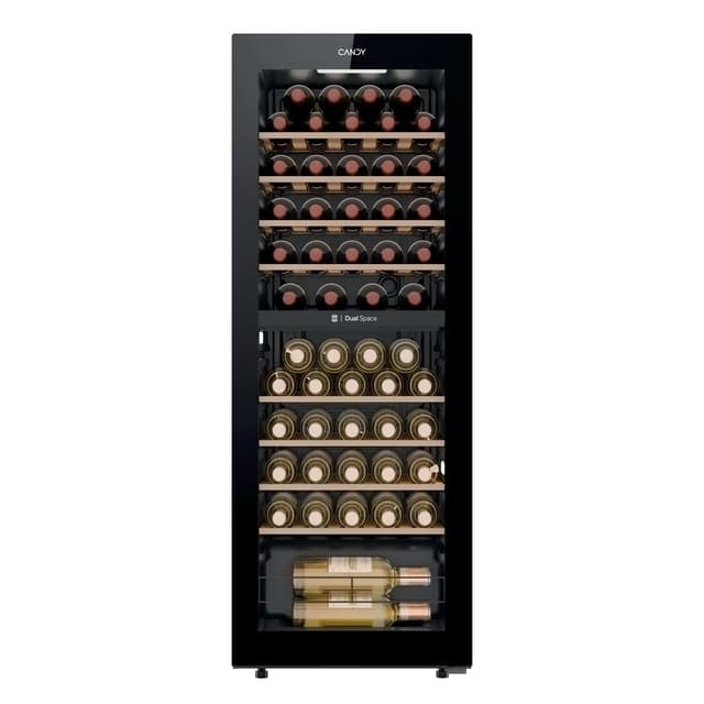 Garrafeira Candy CNWQ4G56G2 | 56 garrafas, 144L, Classe G