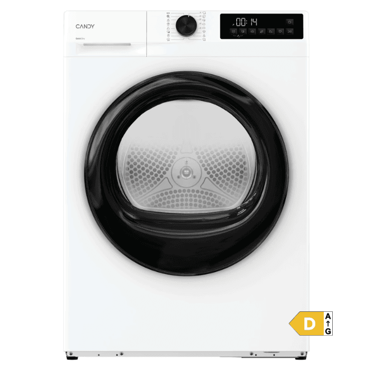 Máquina de Secar Roupa Candy GD9N2B-S 9Kg Classe D