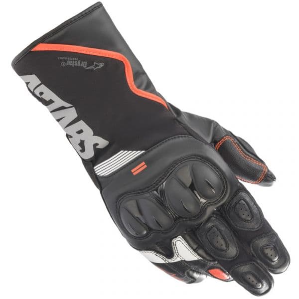 Alpinestars Luvas SP-365 Drystar Black / Red Fluo / White S