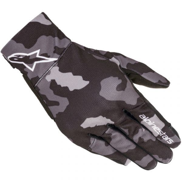 Alpinestars Luvas Reef Junior Black / Gray / Camo L - 3549021-9001-YL