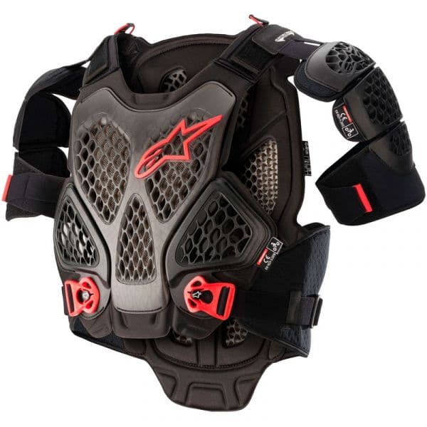 Alpinestars Protecção A-6 Chest Black / Anthracite / Red Xs/s