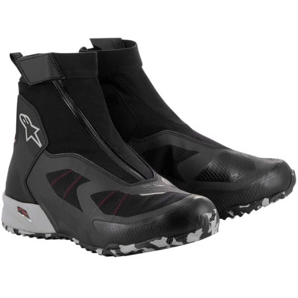 Alpinestars Botas CR-8 Gore-Tex Black/Mid Gray/Bright Red 13.5