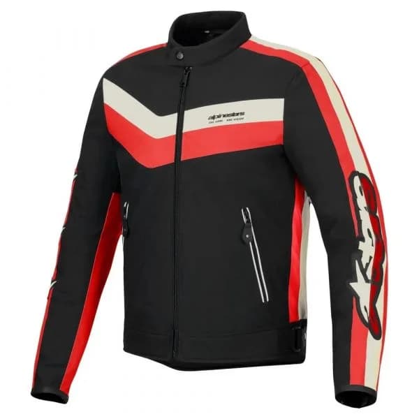 Alpinestars Casaco T-Dyno WR Black / Bright Red / Ecru XL