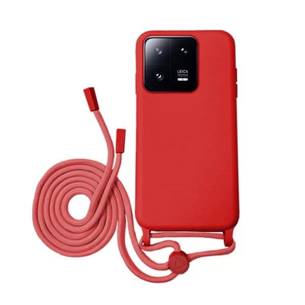 Capa Silicone Líquido para Xiaomi Mi 13 Red