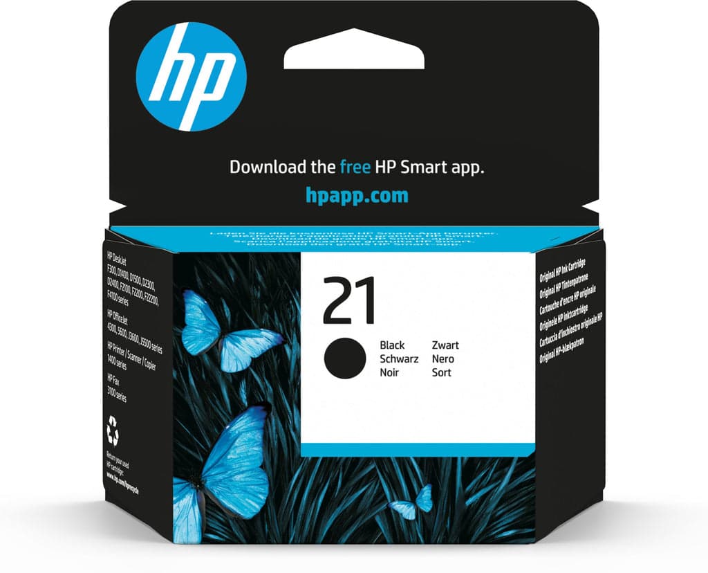 Tinteiro HP 21 C9351A Black