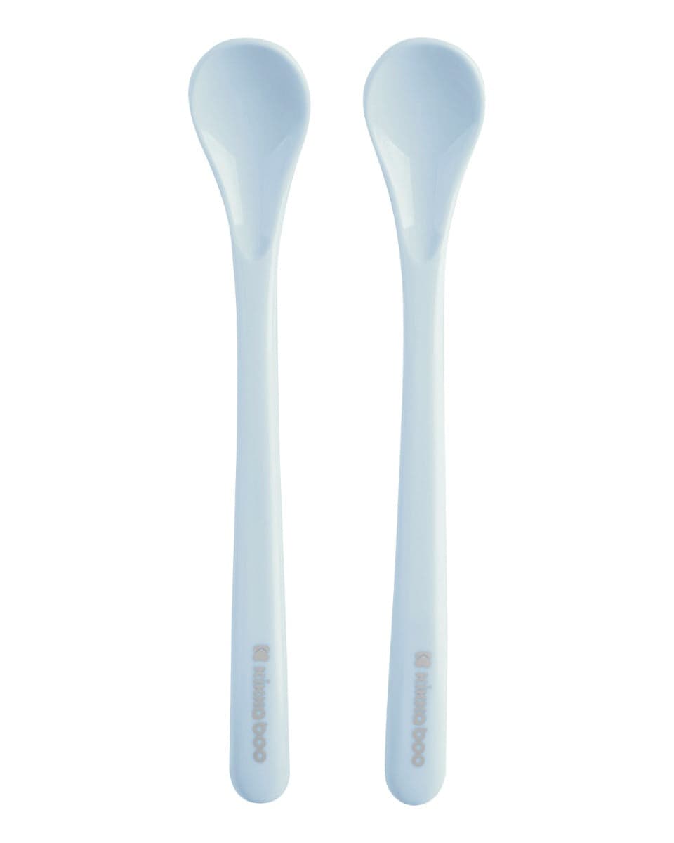 Conjunto de colheres PP 2 peças Blue Brilhante Kikkaboo