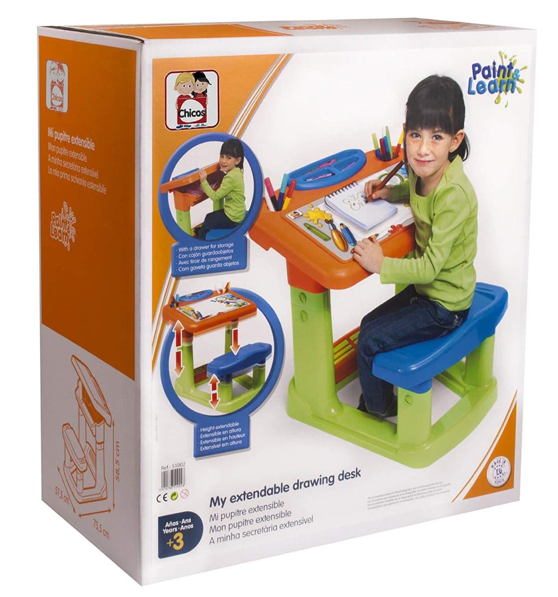 Secretária A Minha Mesa Extensível