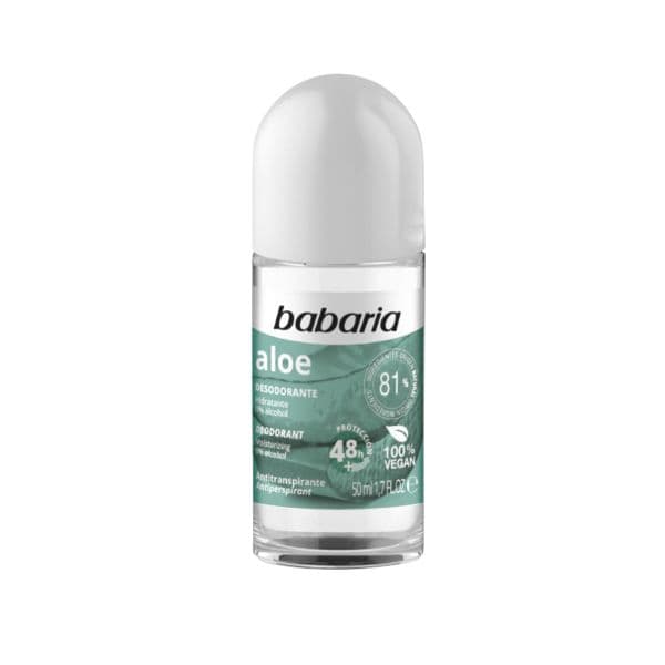 Babaria Deodorant Aloe Roll-on Antibacteriano 50ml