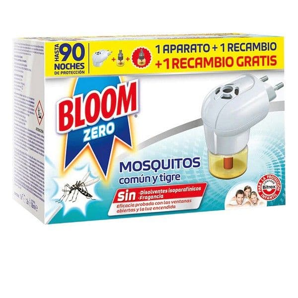 Bloom Zero Mosquitos Aparato Elétrico + 2 Recargas