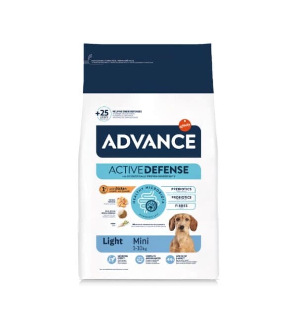 Advance Mini Light Chicken & Rice 3Kg