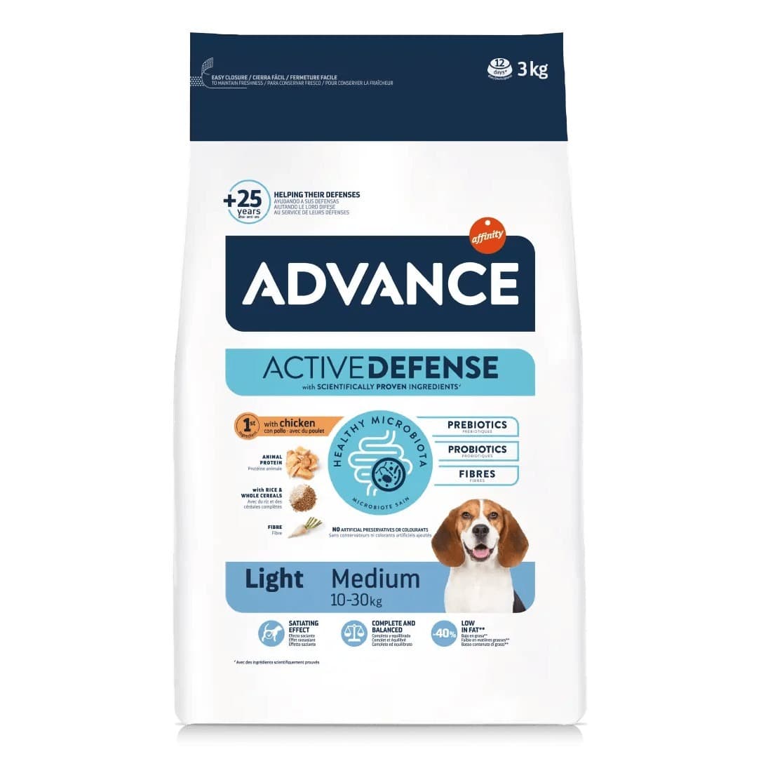 Advance Medium Light Chicken & Rice 3Kg