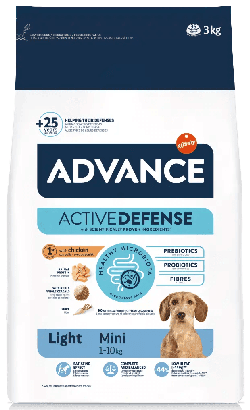 Advance Mini Light Chicken & Rice 1,5Kg