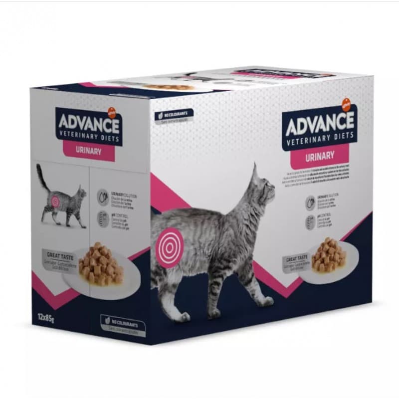 Ração Húmida Advance Vet Diets Cat Urinary 85g